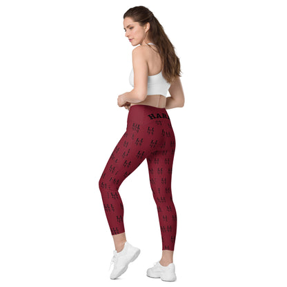 Women's Gym Leggings | Leggings with Pockets | Husso Hard