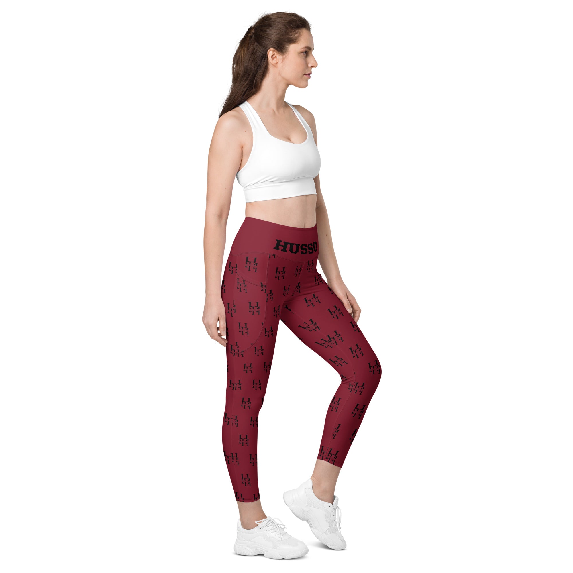 Women's Gym Leggings | Leggings with Pockets | Husso Hard
