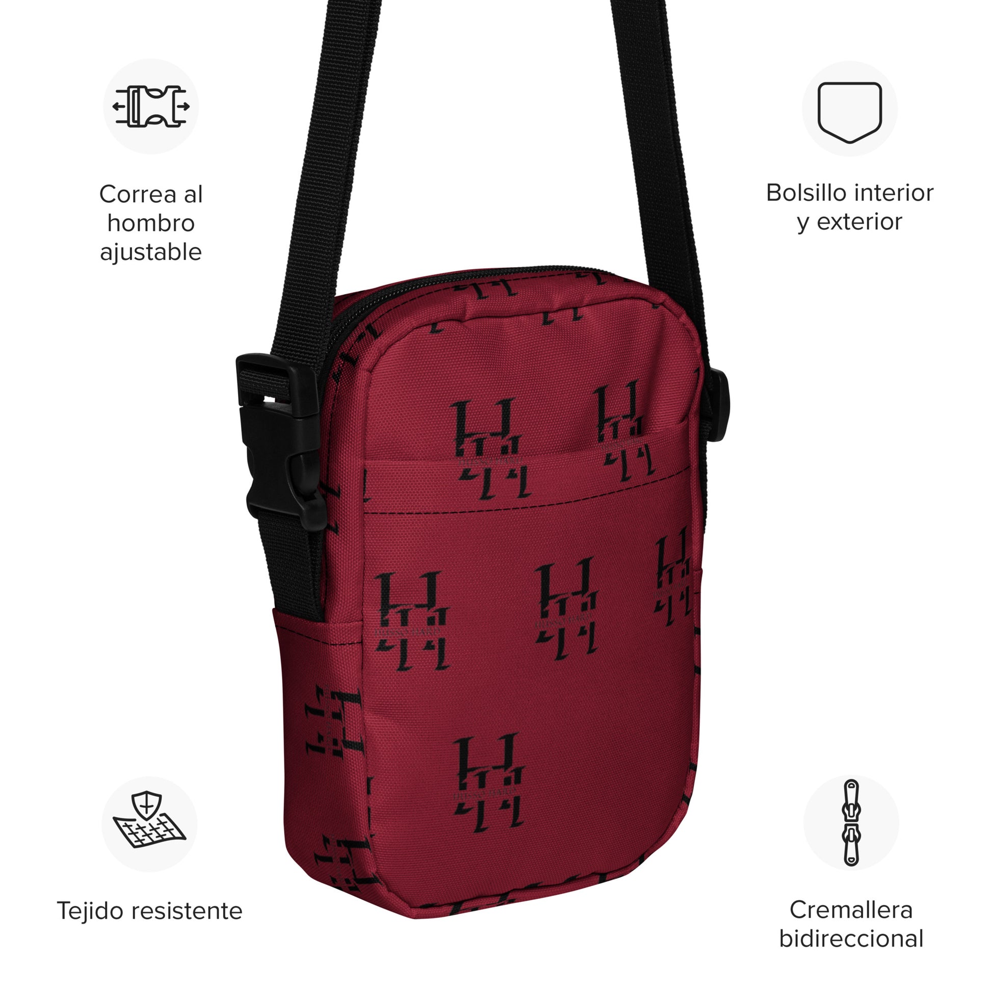 Utility Crossbody Bag: Adjustable Straps | Husso Hard