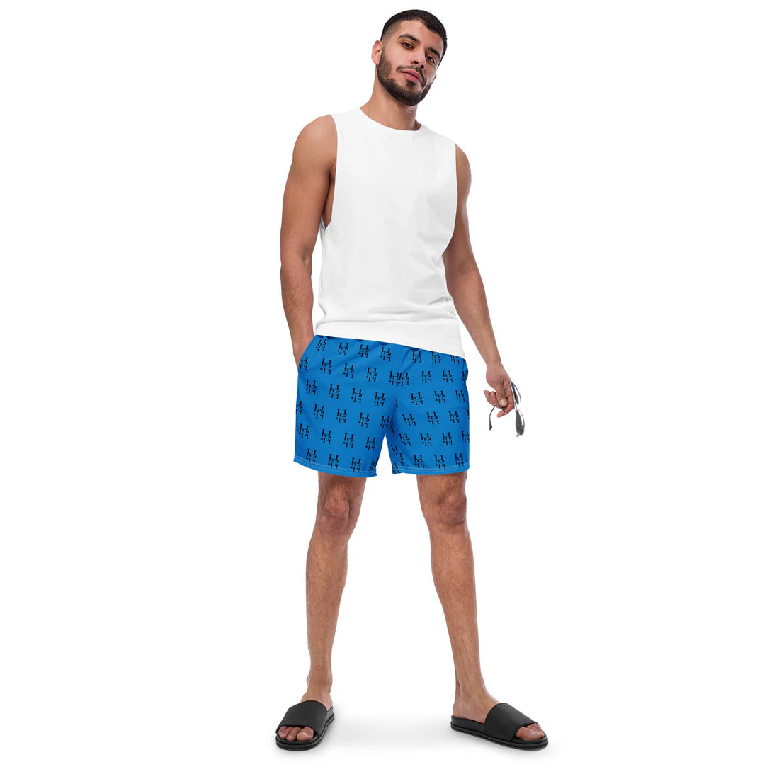 Men's Athletic Swim Trunks | Quick-Dry Swimwear | Beach & Pool Short (2XS-6X) Husso Hard Performance wear
