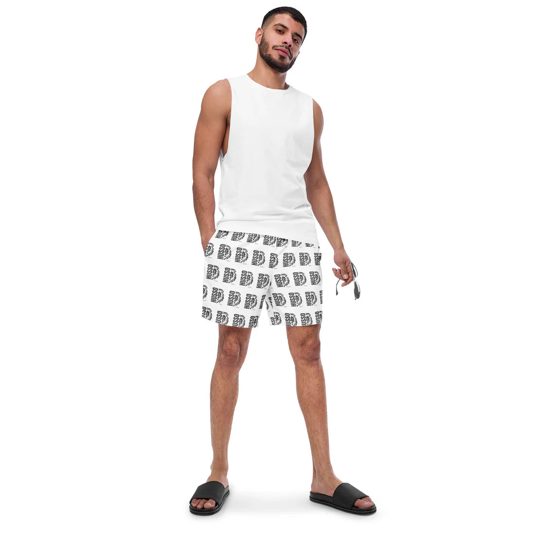 Men's Athletic Swim Trunks | Quick-Dry Swimwear | Beach & Pool Short (2XS-6X) Husso Hard Performance wear