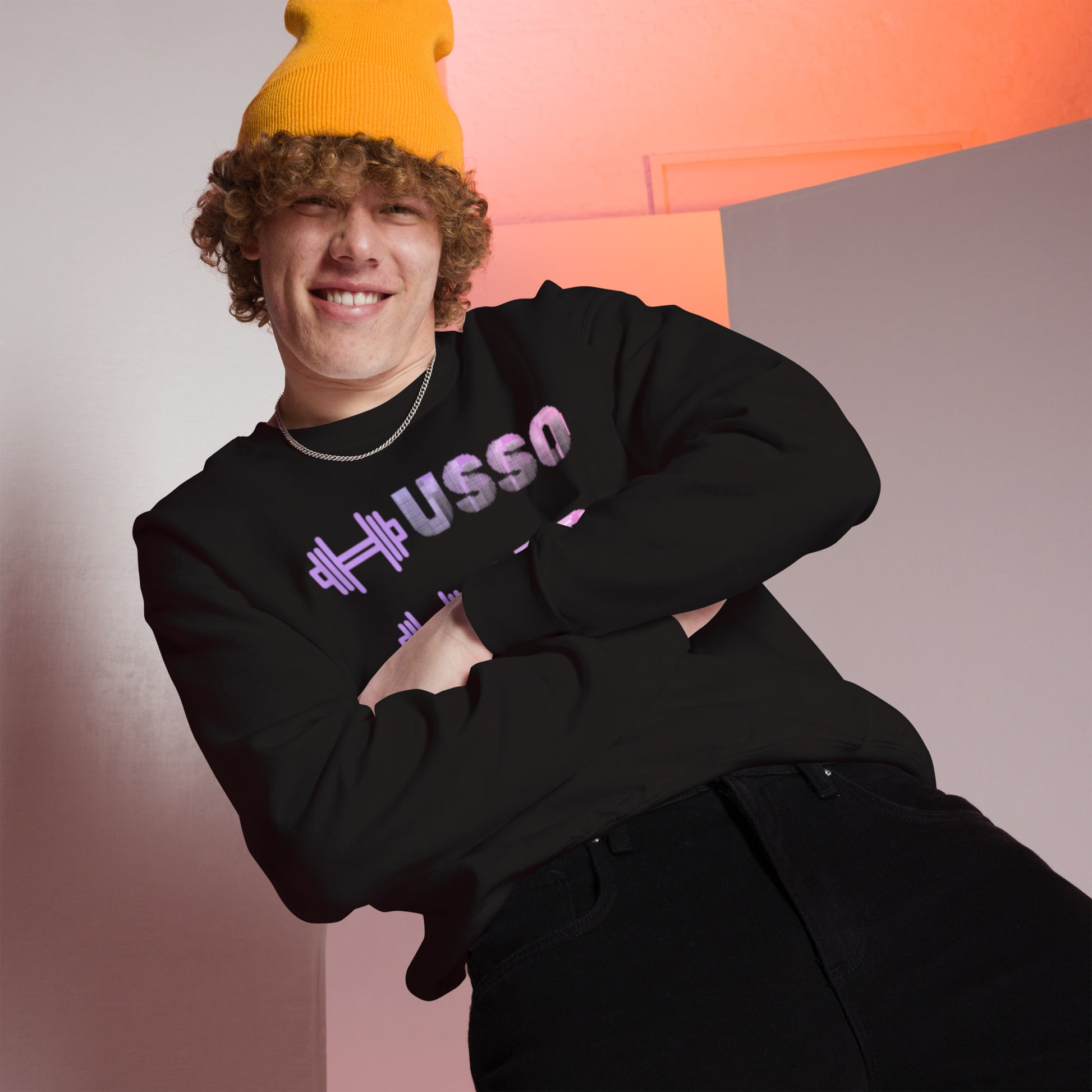 Men's Heavyweight Sweatshirt: Sturdy and Warm | Husso Hard