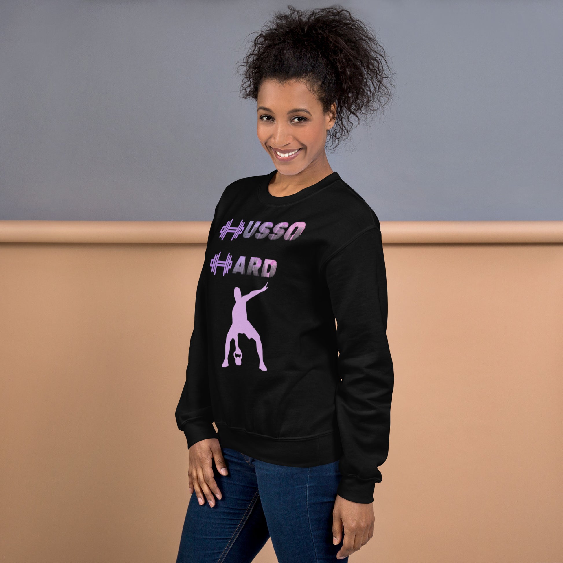 Women's Heavyweight Sweatshirt: Sturdy and Warm | Husso Hard