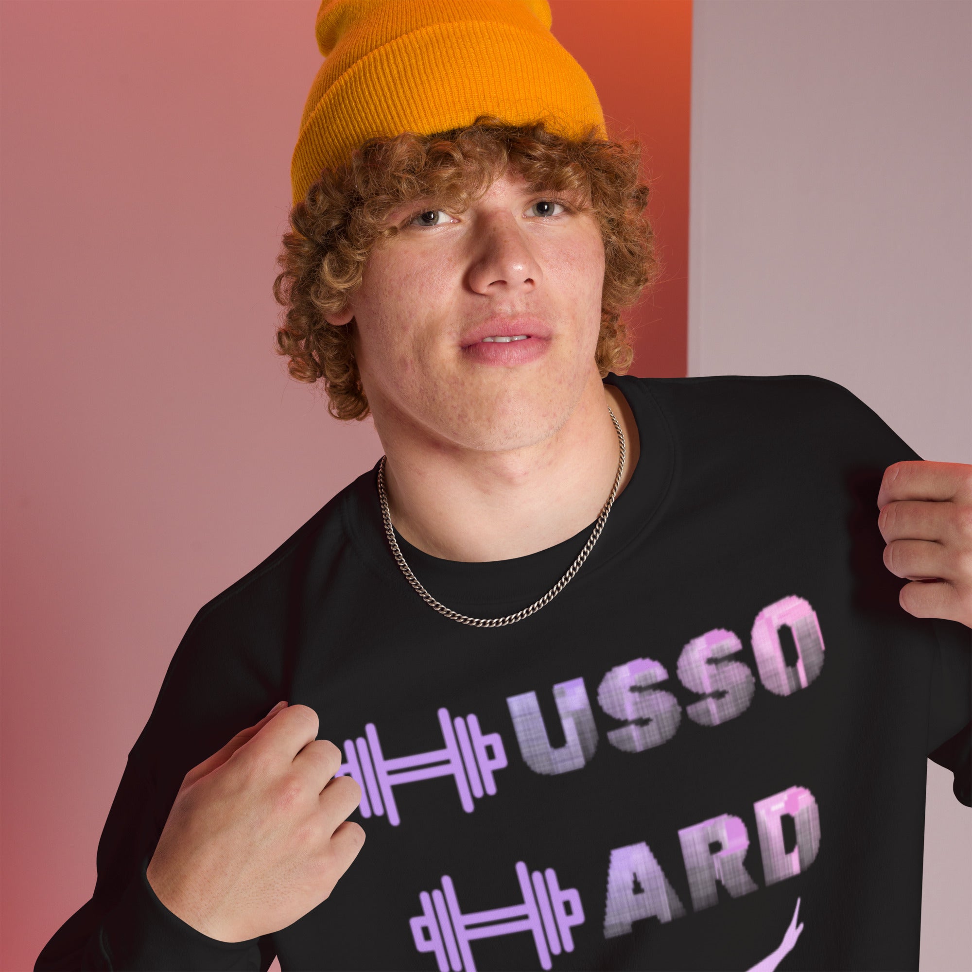 Men's Heavyweight Sweatshirt: Sturdy and Warm | Husso Hard