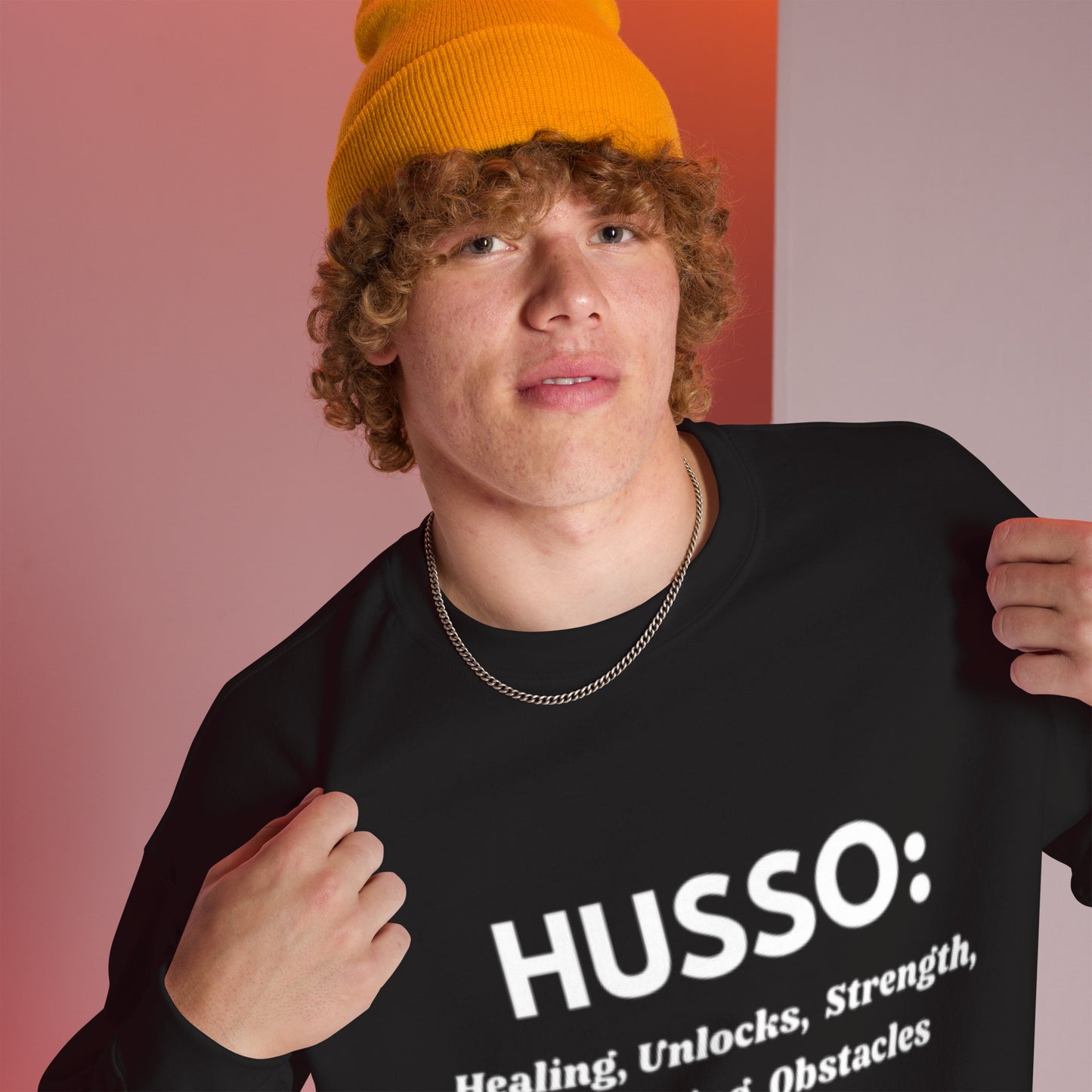 Men's Classic Sweatshirt: Classic Fit Sweater | Husso Hard