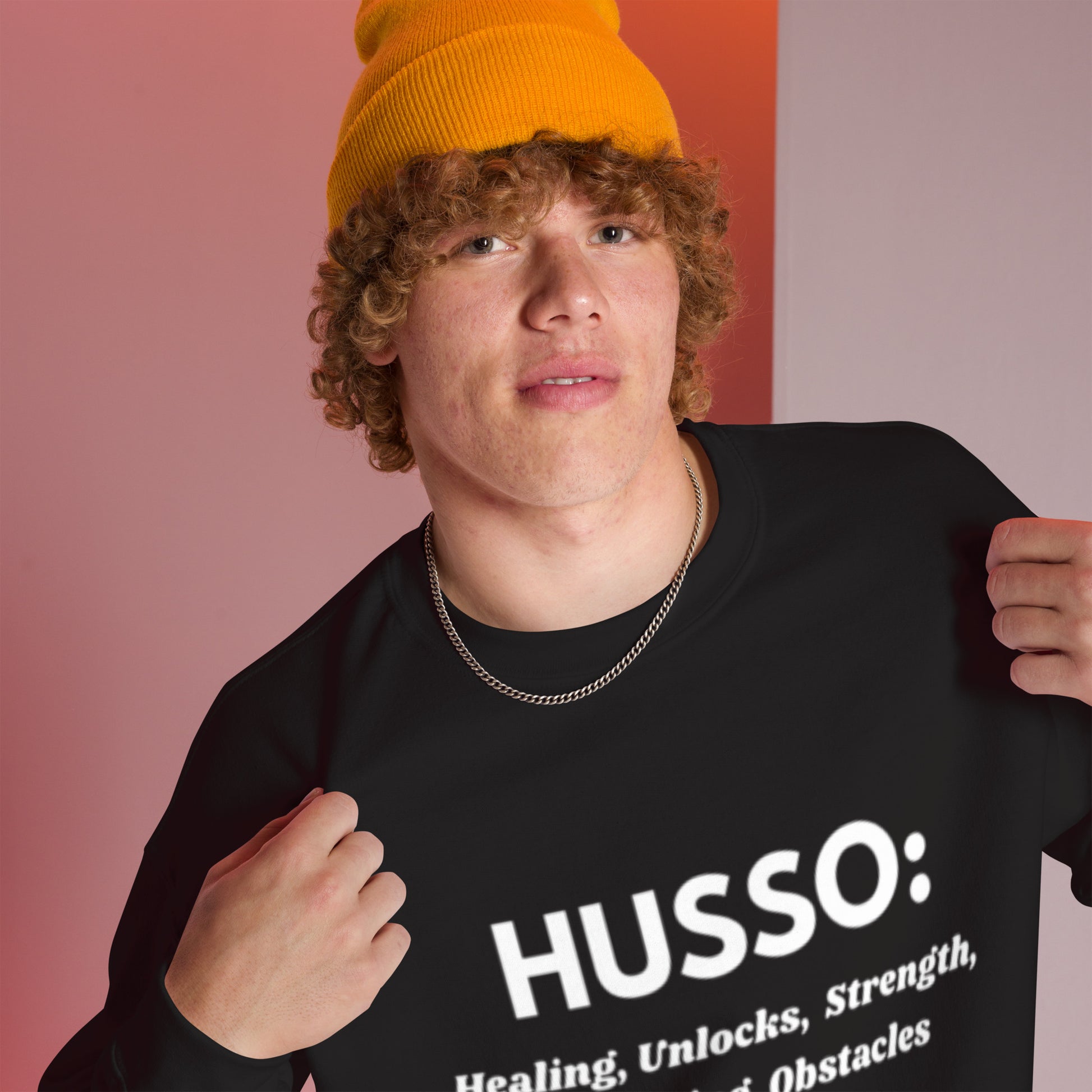 Men's Classic Sweatshirt: Classic Fit Sweater | Husso Hard
