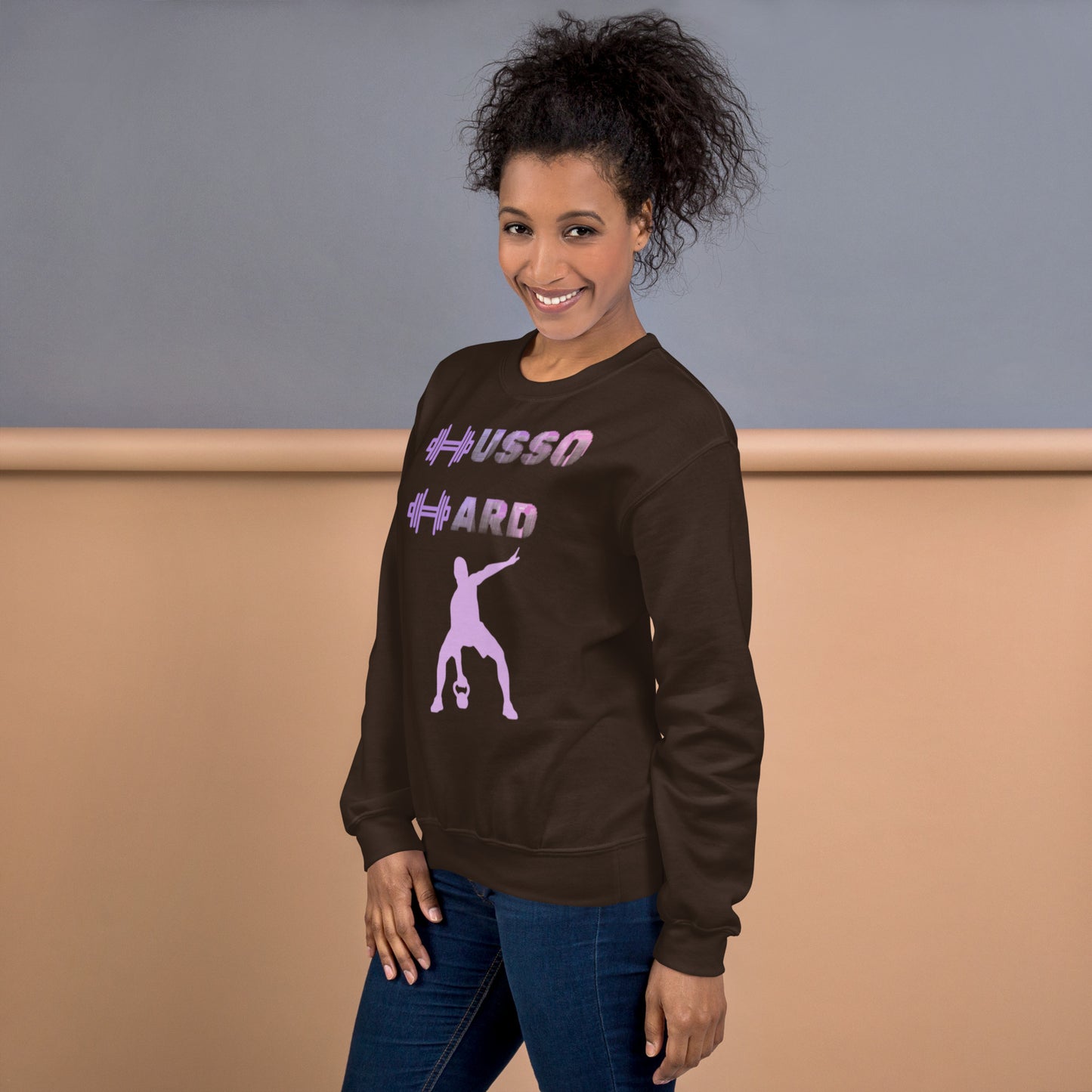Women's Heavyweight Sweatshirt: Sturdy and Warm | Husso Hard