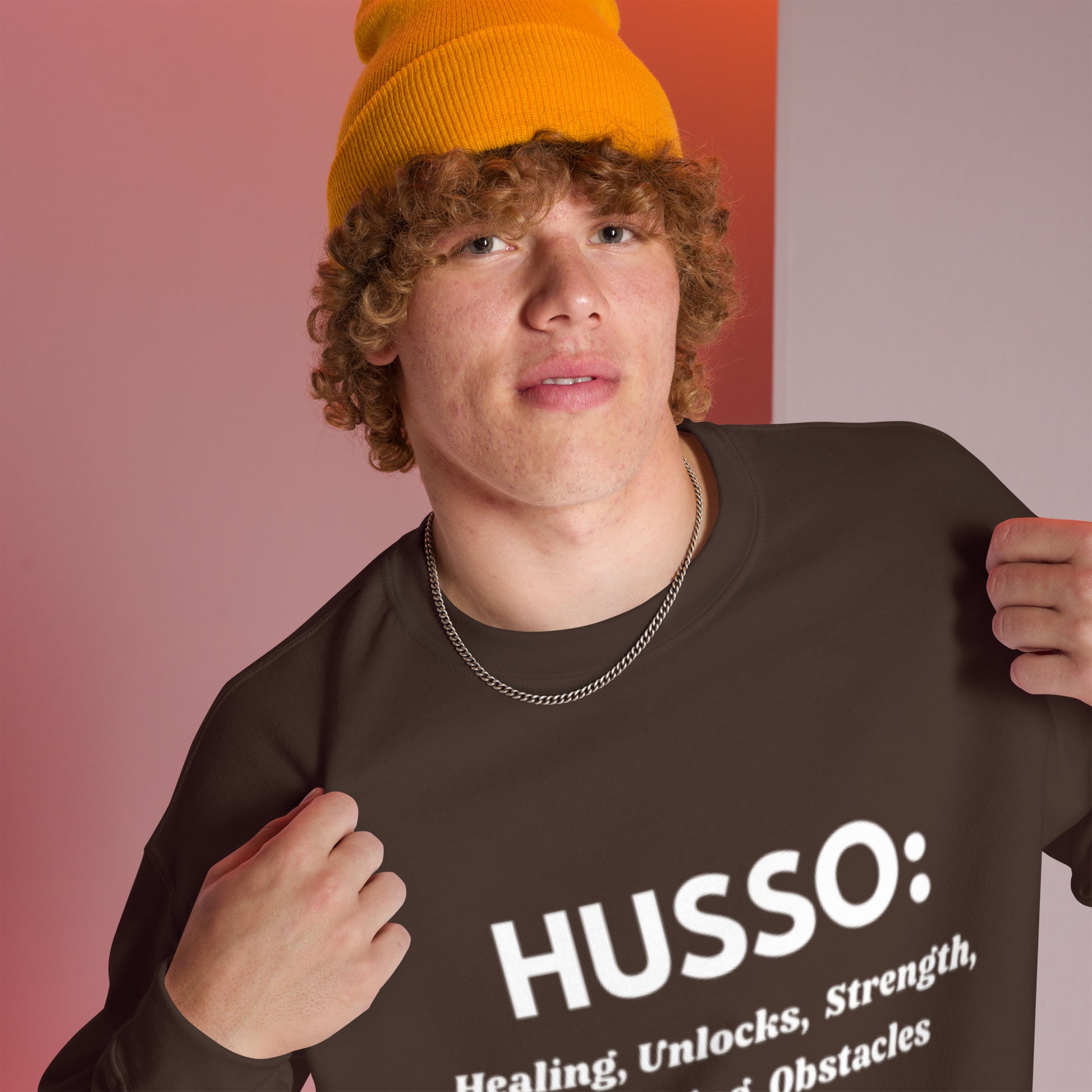 Men's Classic Sweatshirt: Classic Fit Sweater | Husso Hard