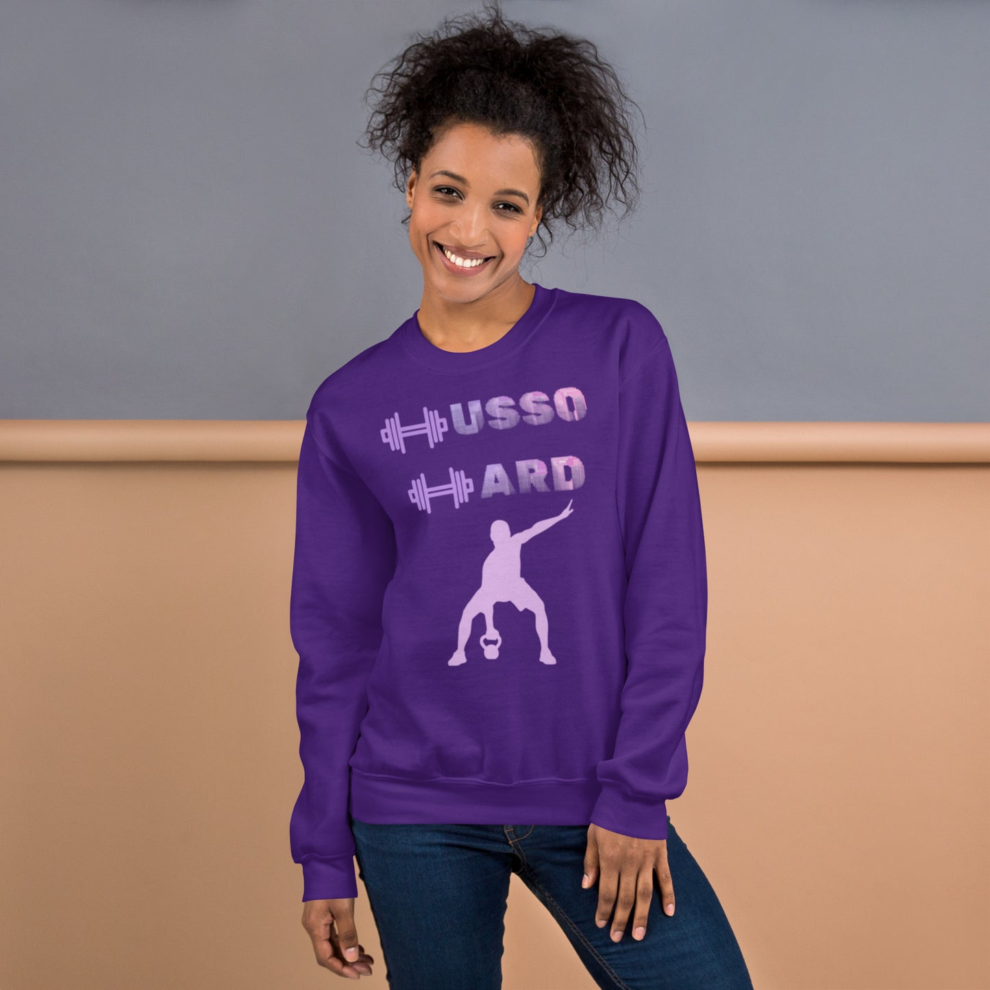 Women's Heavyweight Sweatshirt: Sturdy and Warm | Husso Hard