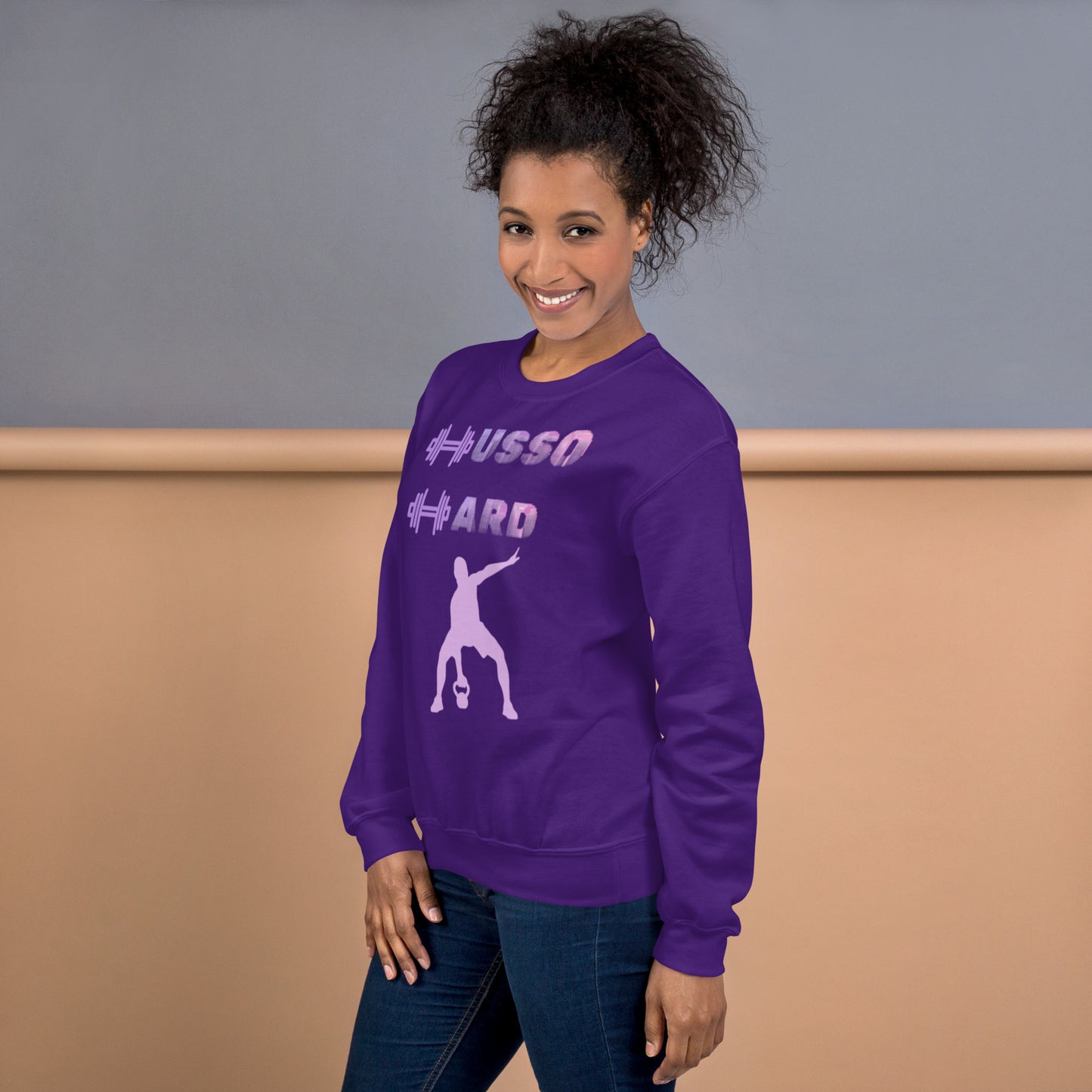 Women's Heavyweight Sweatshirt: Sturdy and Warm | Husso Hard