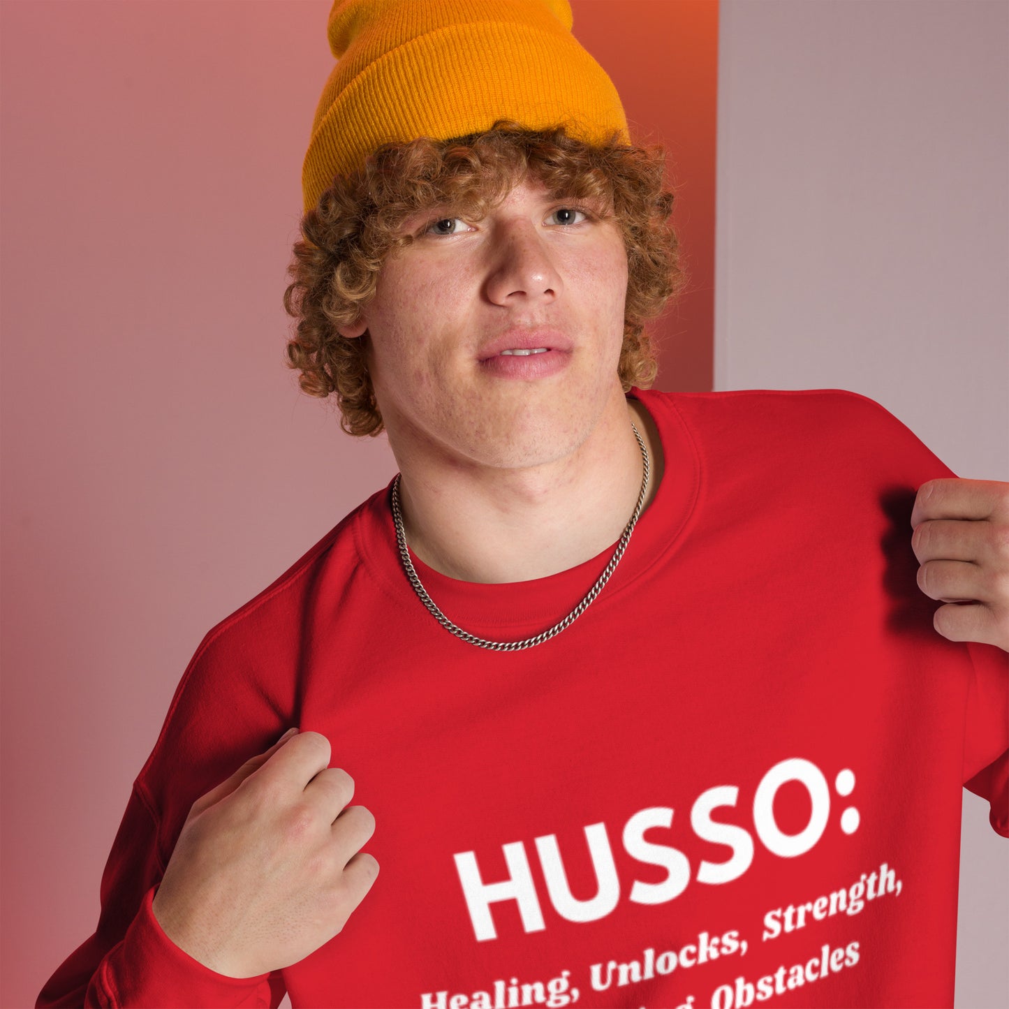 Men's Classic Sweatshirt: Classic Fit Sweater | Husso Hard