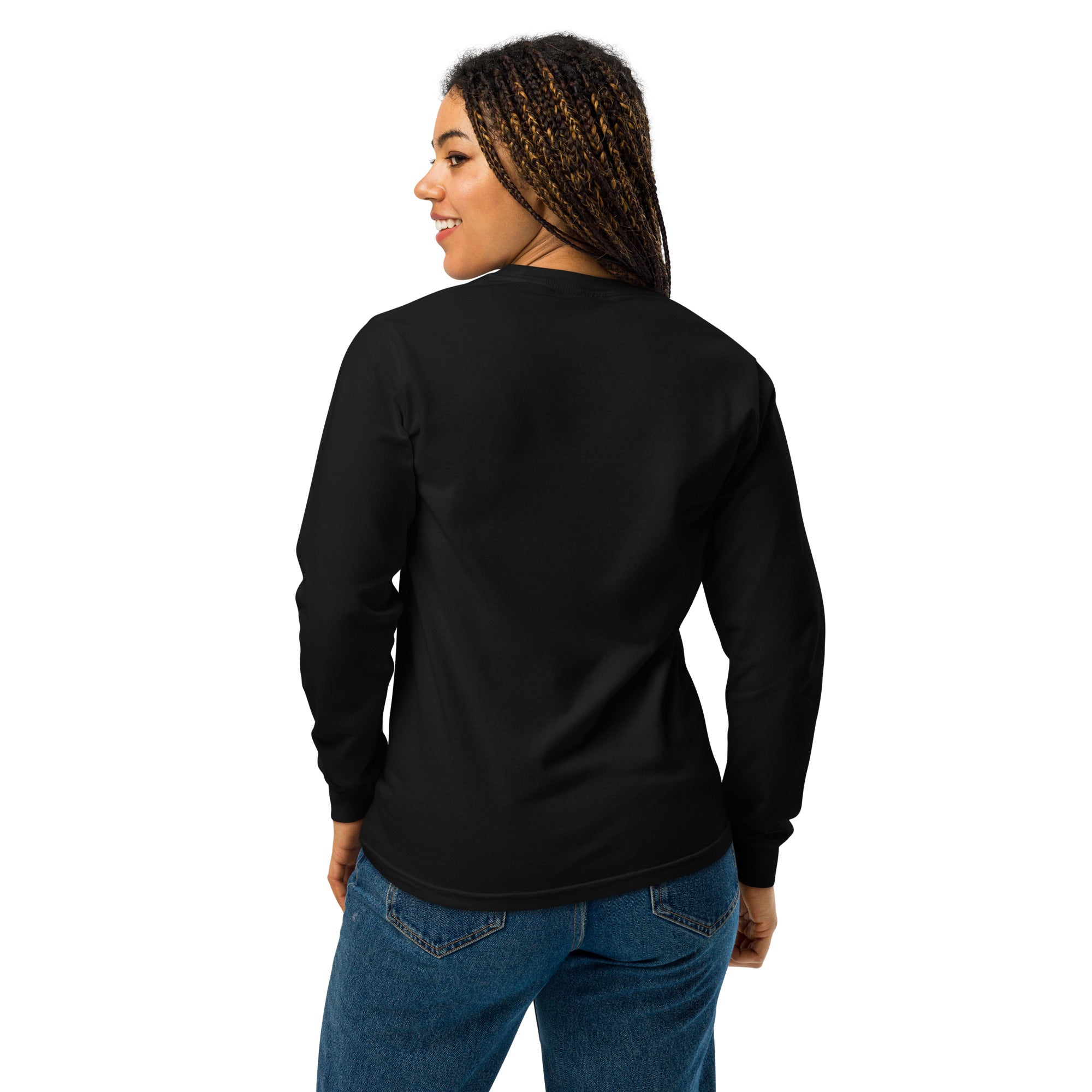 Women's Long-Sleeve Shirt | Garment-Dyed Shirt | Husso Hard