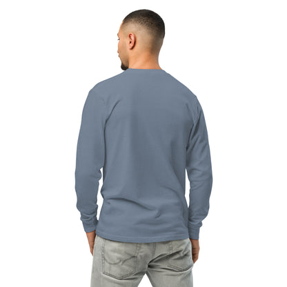 Men's Long-Sleeve Shirt | Garment-Dyed Shirt | Husso Hard