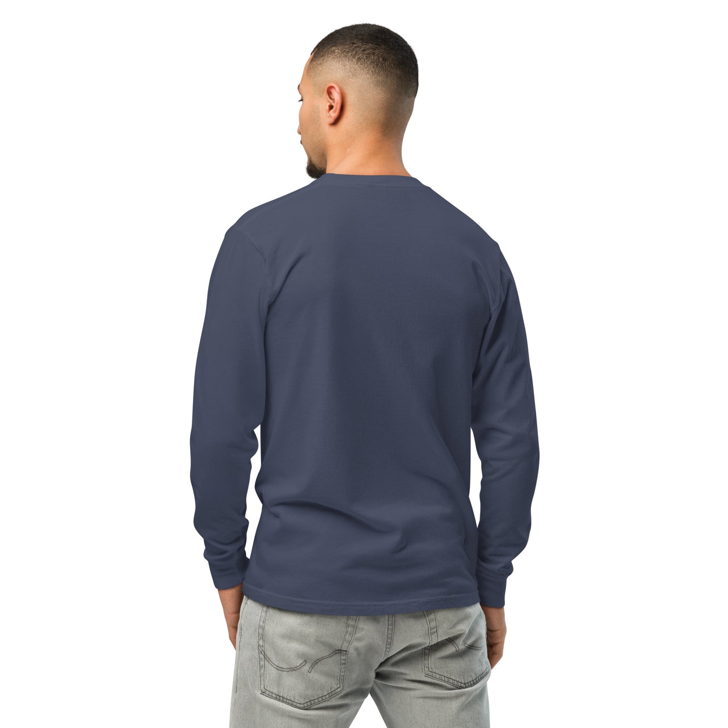 Men's Long-Sleeve Shirt | Garment-Dyed Shirt | Husso Hard