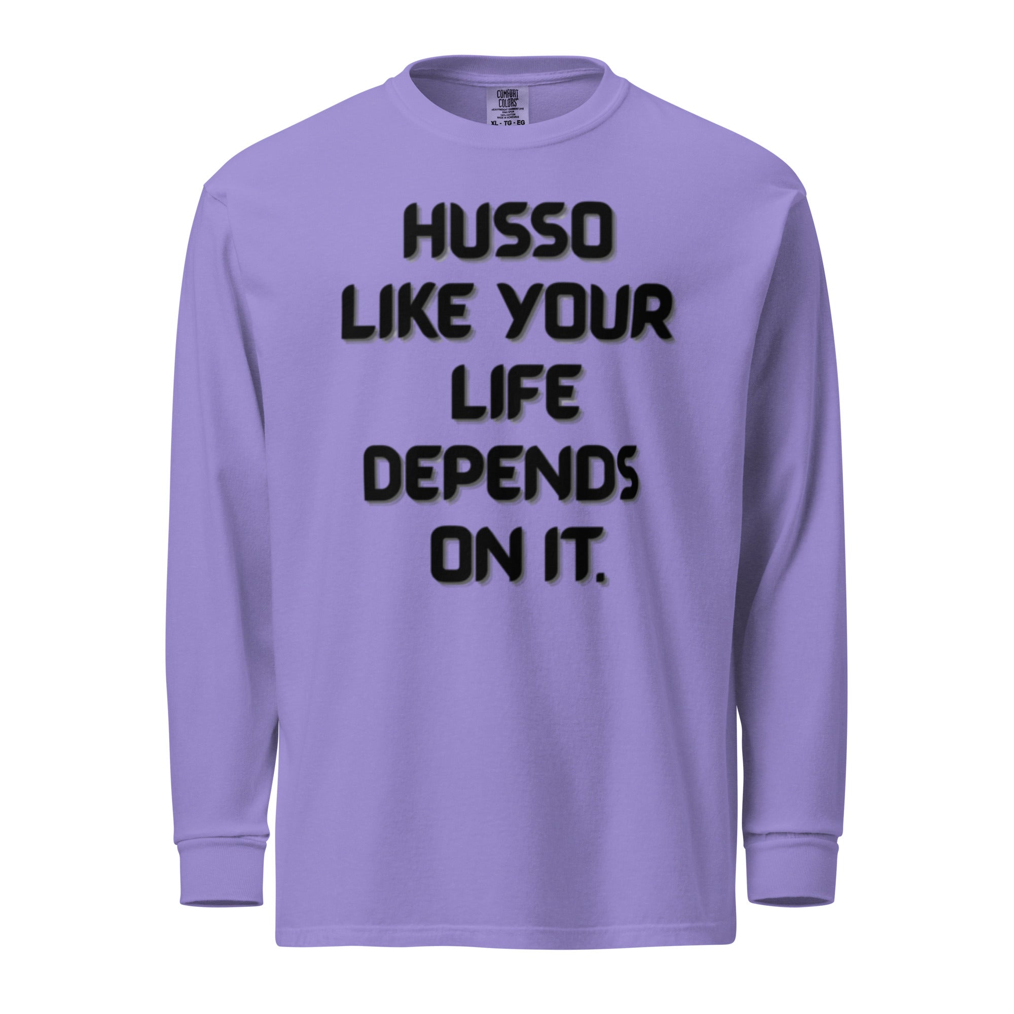 Women's Long-Sleeve Shirt | Garment-Dyed Shirt | Husso Hard