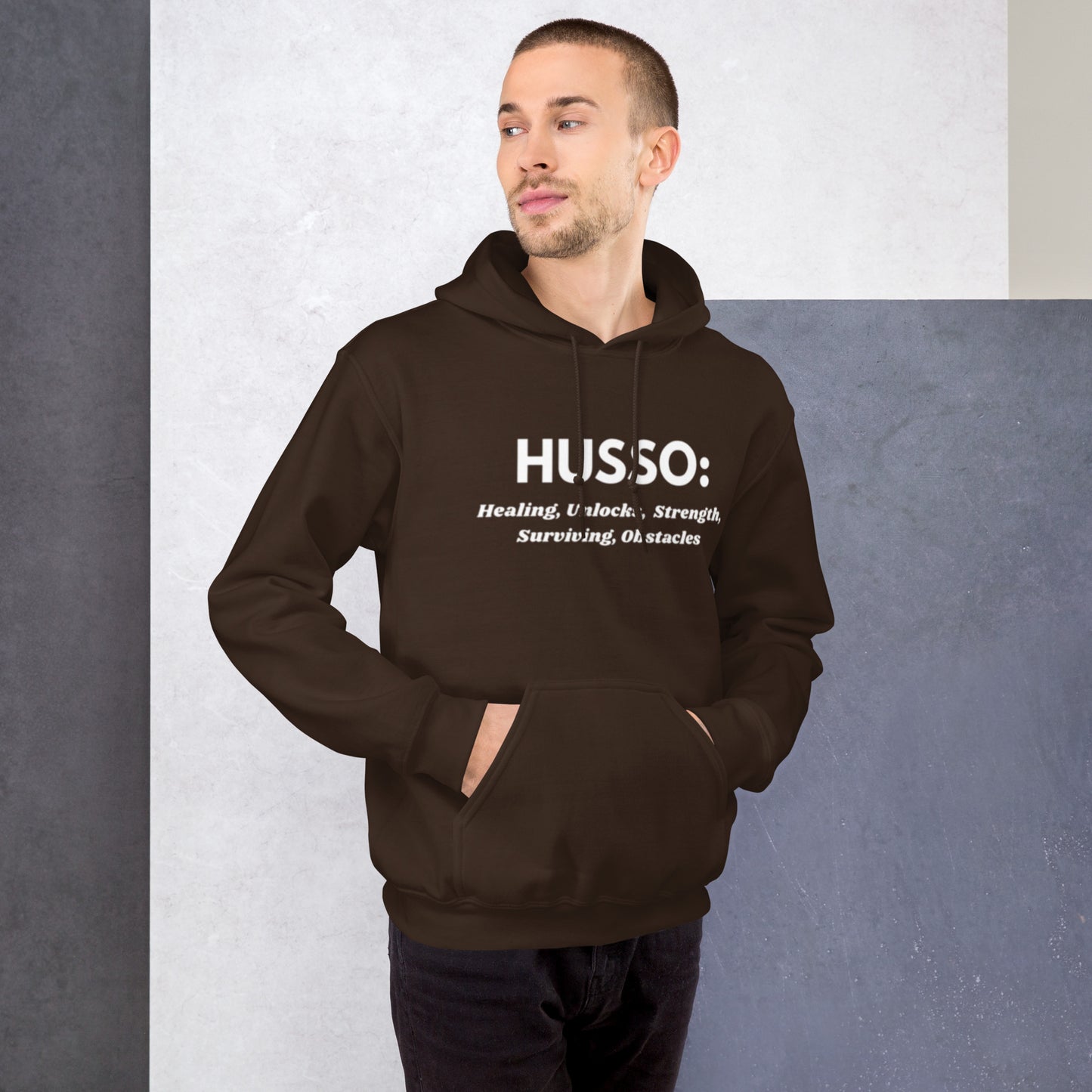 Men's Pullover Hoodie: Available in 13 Colors | Husso Hard