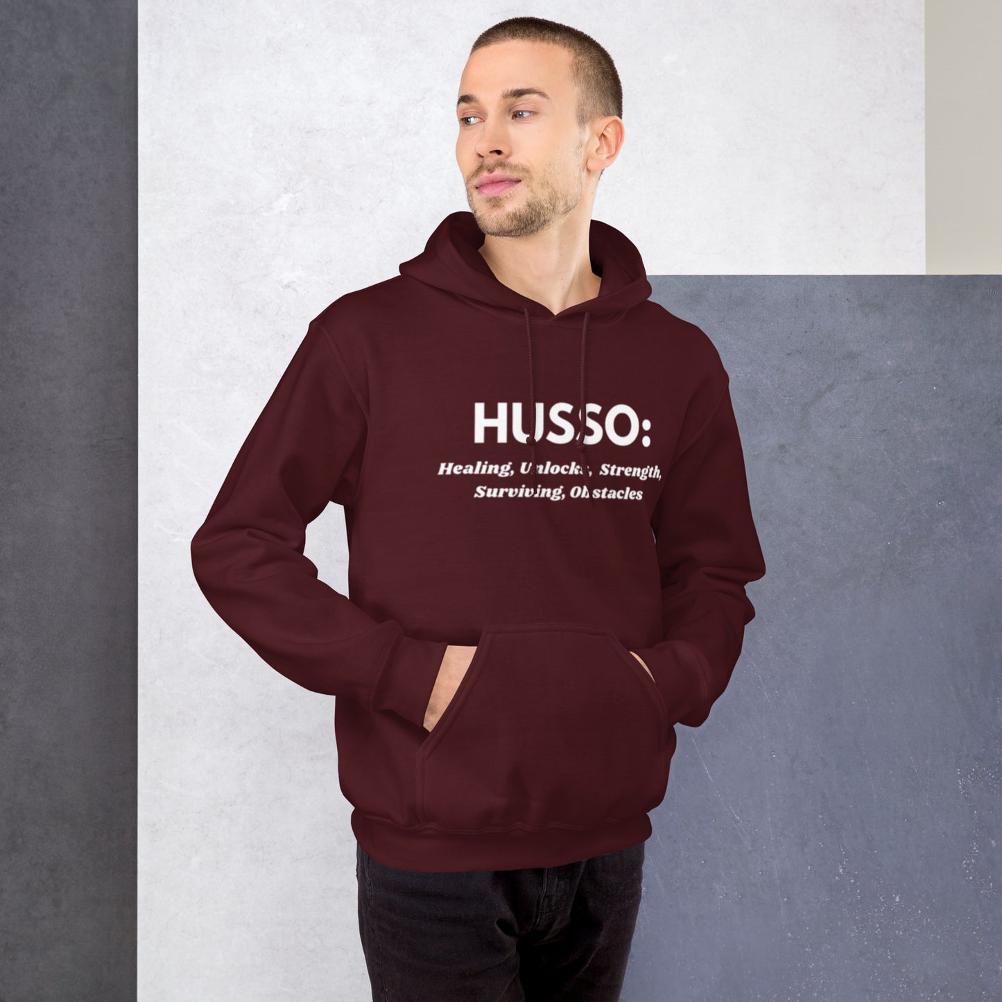 Men's Pullover Hoodie: Available in 13 Colors | Husso Hard