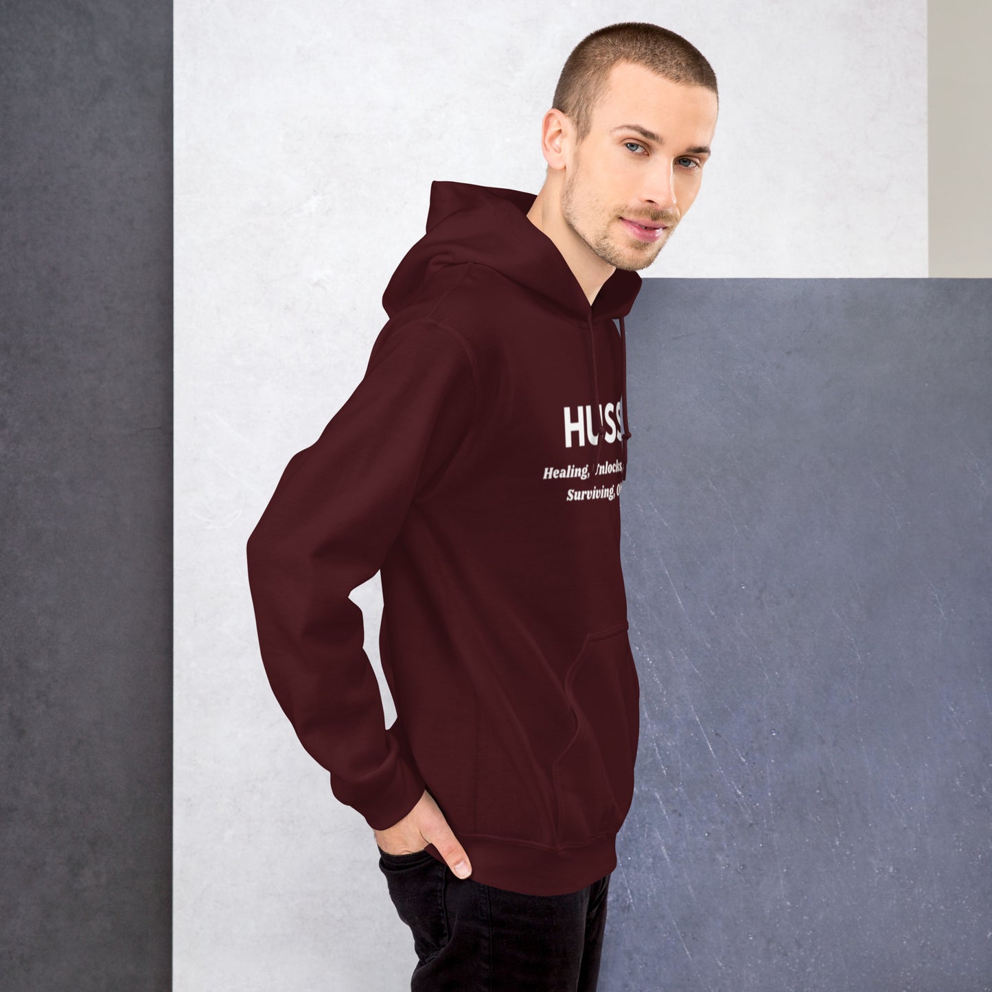 Men's Pullover Hoodie: Available in 13 Colors | Husso Hard