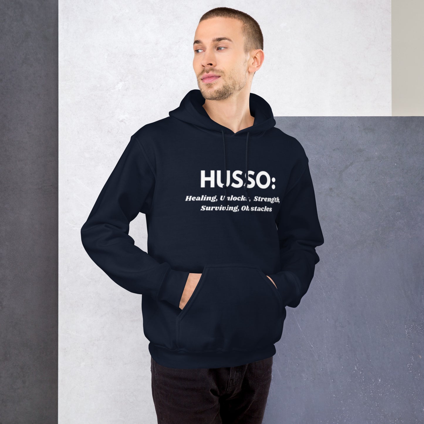 Men's Pullover Hoodie: Available in 13 Colors | Husso Hard