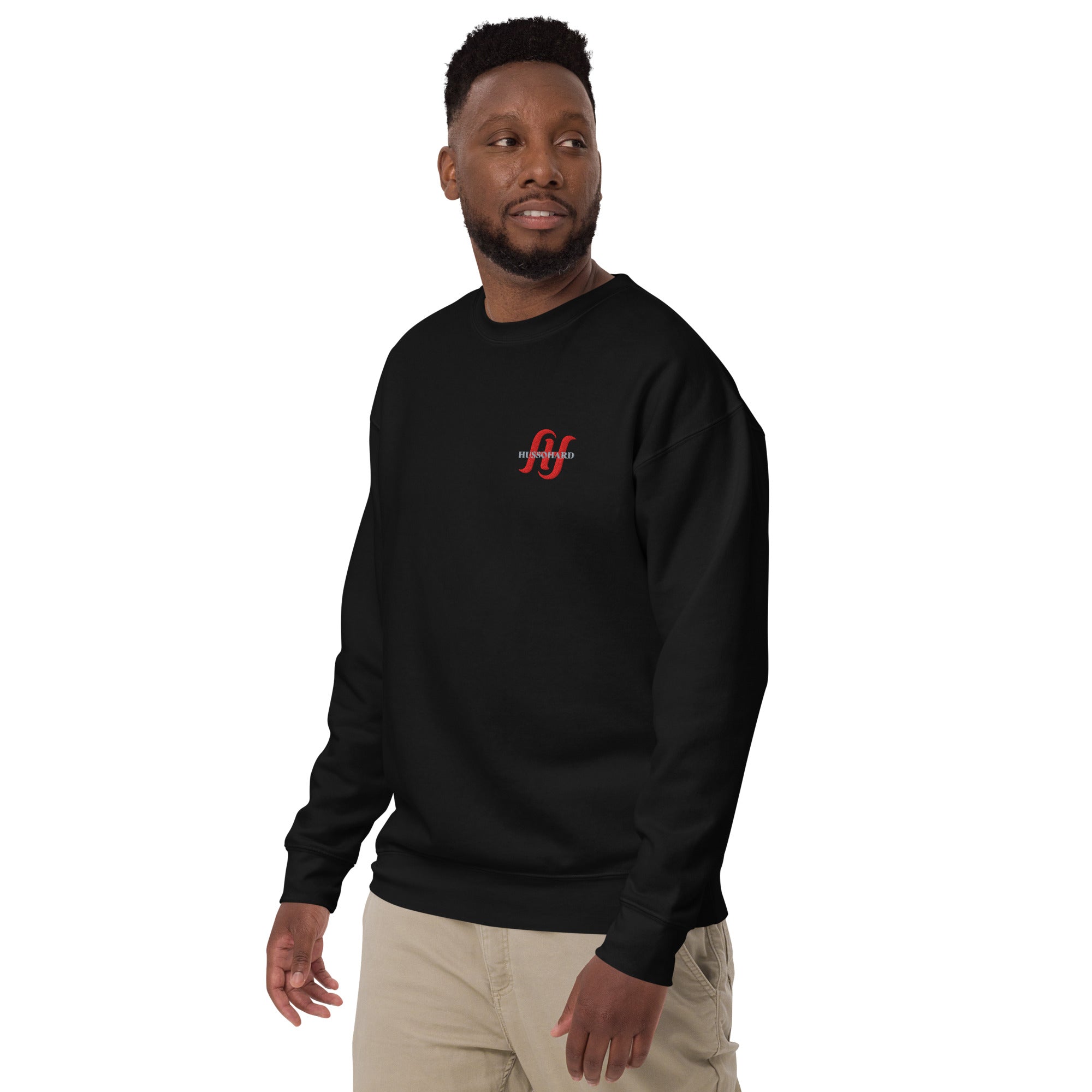Men's Premium Sweatshirt: Crewneck Sweatshirt | Husso Hard