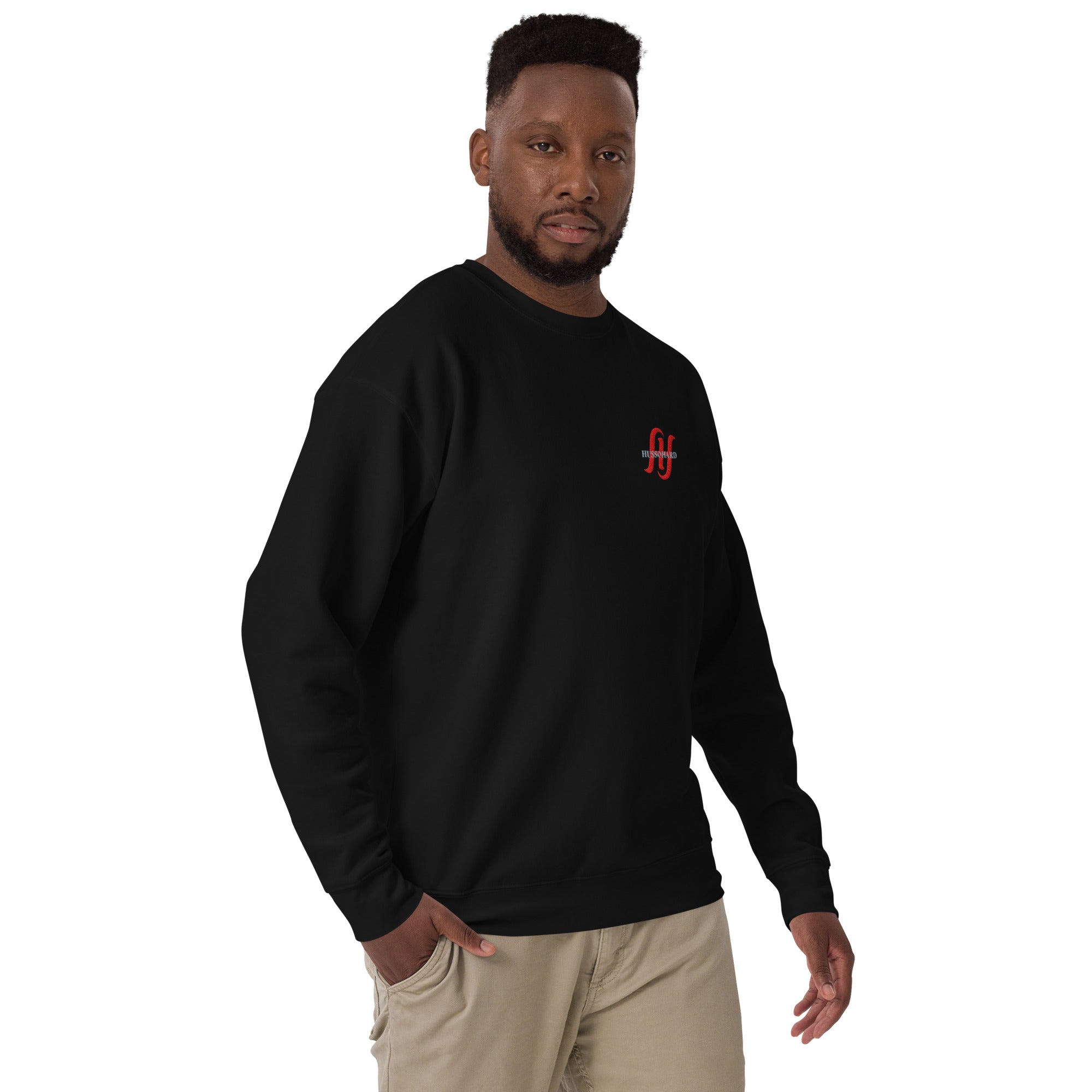 Men's Premium Sweatshirt: Crewneck Sweatshirt | Husso Hard