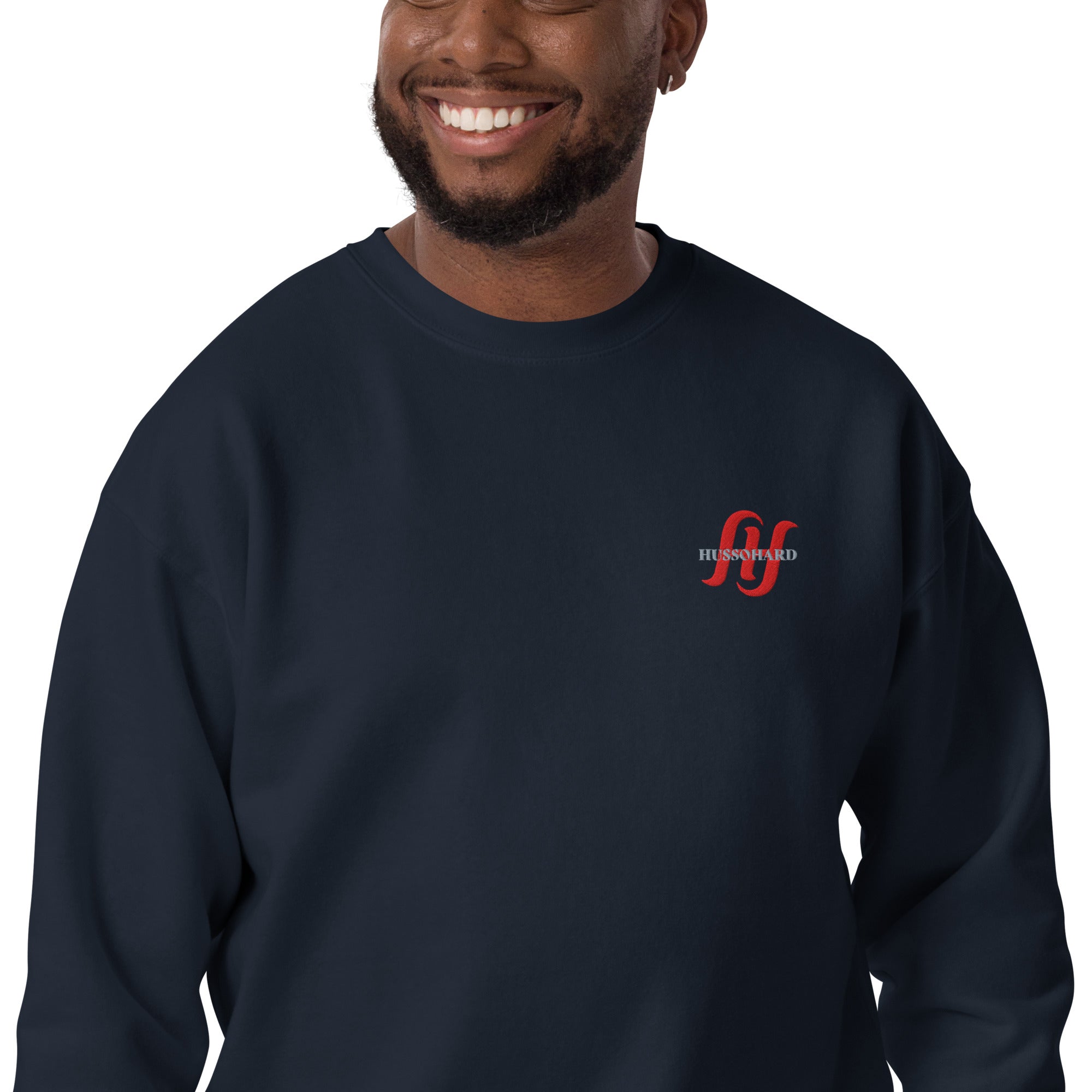 Men's Premium Sweatshirt: Crewneck Sweatshirt | Husso Hard