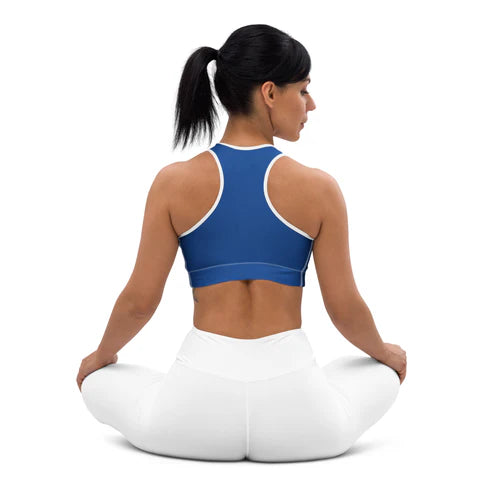 Women’s Solid Padded Sports Bra (XS-2XL)