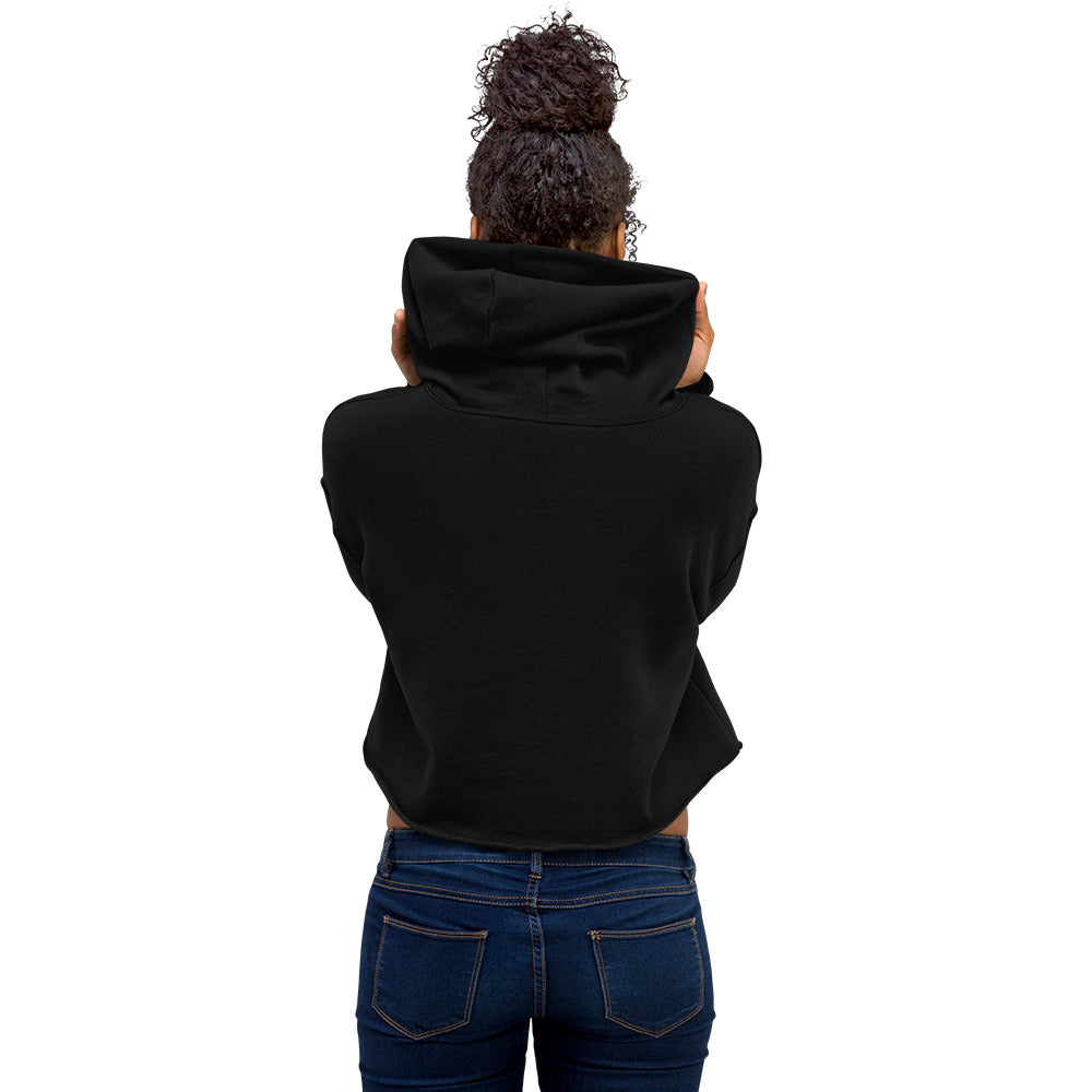 Women's Crop Hoodie: Statement Hoodie | Husso Hard