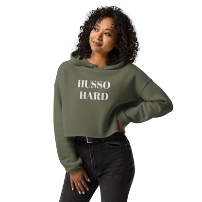 Women's Crop Hoodie: Crop Top Hoodie | Husso Hard