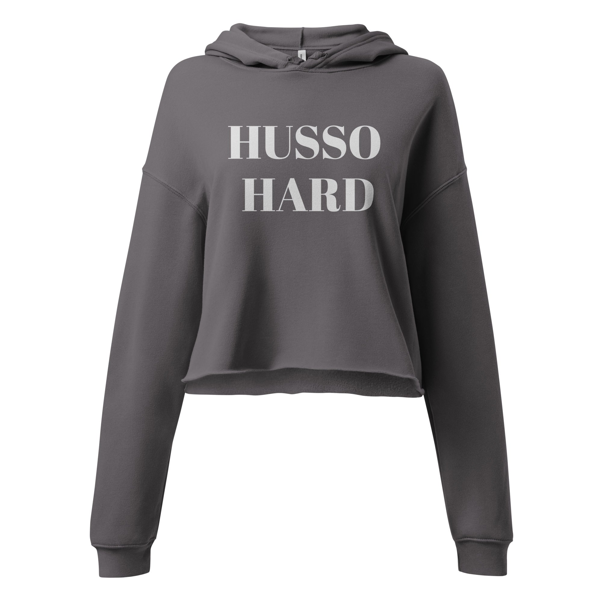 Women's Crop Hoodie: Crop Top Hoodie | Husso Hard