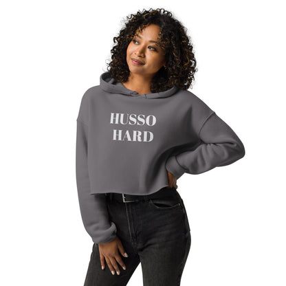 Women's Crop Hoodie: Crop Top Hoodie | Husso Hard