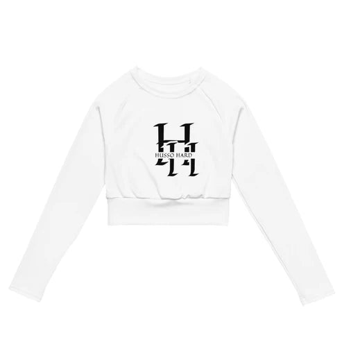 Women’s Double H Long-Sleeve Athletic Crop Top (2XS–6XL)