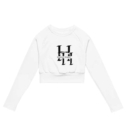 Women’s Double H Long-Sleeve Athletic Crop Top (2XS–6XL)