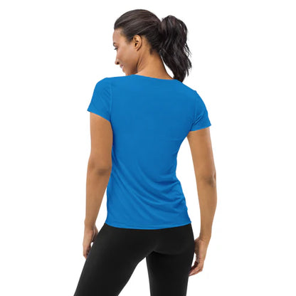 Women’s Lion Graphic Spandex Athletic Shirt (XS–3XL)
