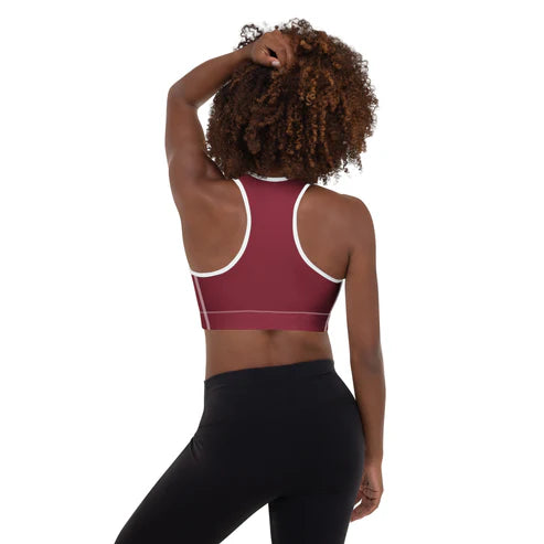 Women’s Solid Padded Sports Bra (XS-2XL)
