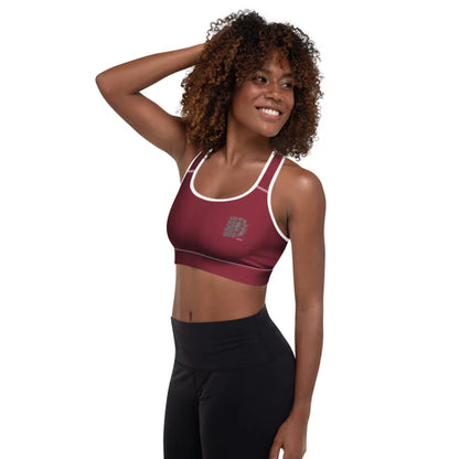 Women’s Solid Padded Sports Bra (XS-2XL)