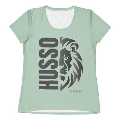 Women's Spandex Athletic Shirt | Sweat-Absorbent & Breathable Fit(XS-3X) Husso Hard