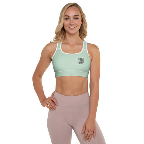 Women’s Solid Padded Sports Bra (XS-2XL)