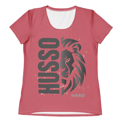Women's Spandex Athletic Shirt | Sweat-Absorbent & Breathable Fit(XS-3X) Husso Hard