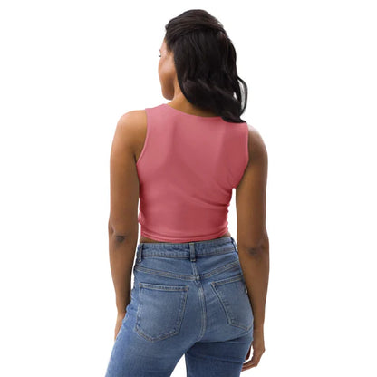 Women’s HUSSO Logo Sleeveless Athletic Crop Top (XS–XL)