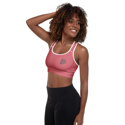 Women’s Solid Padded Sports Bra (XS-2XL)