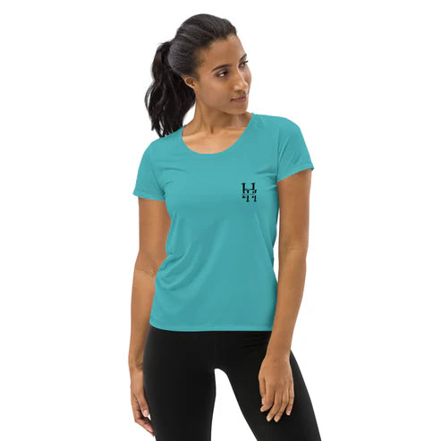 Women’s Moisture-Wicking Spandex Athletic Shirt (XS–3XL)