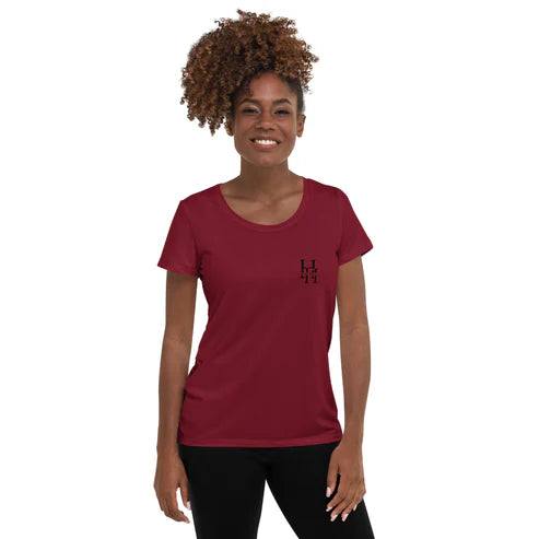Women’s Moisture-Wicking Spandex Athletic Shirt (XS–3XL)
