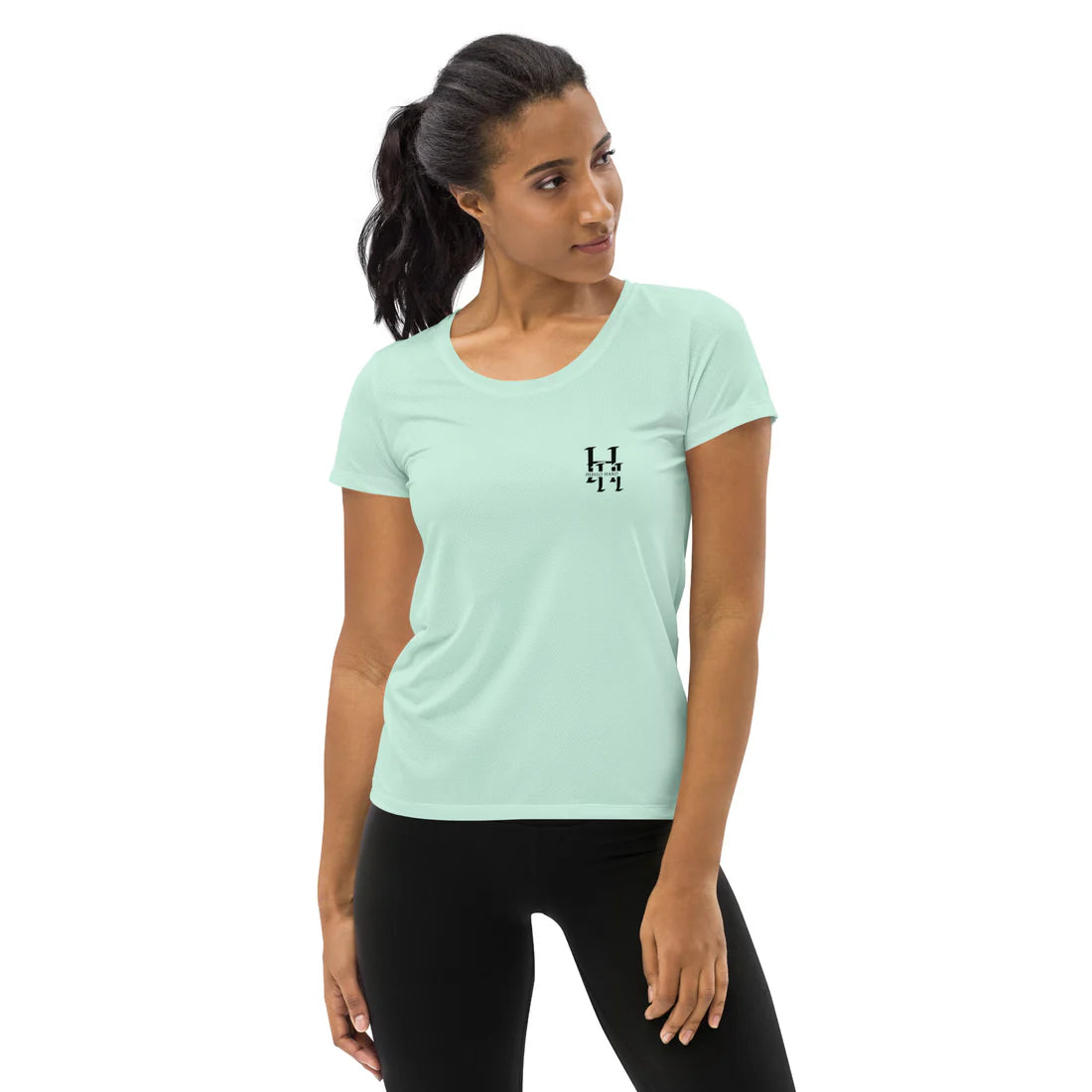 Women’s Moisture-Wicking Spandex Athletic Shirt (XS–3XL)