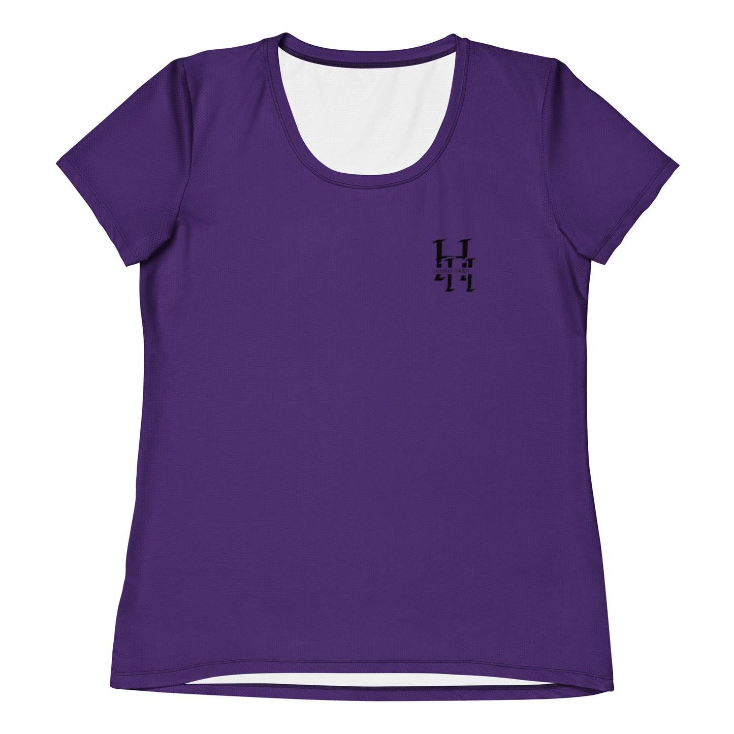 Women's Spandex Athletic Shirt | Sweat-Absorbent & Breathable Fit(XS-3X) Husso Hard