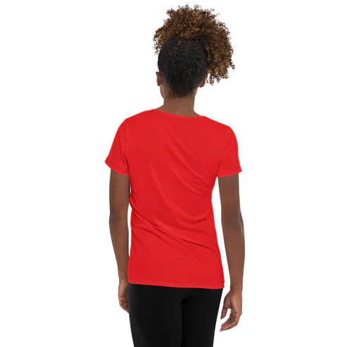 Women’s Moisture-Wicking Spandex Athletic Shirt (XS–3XL)